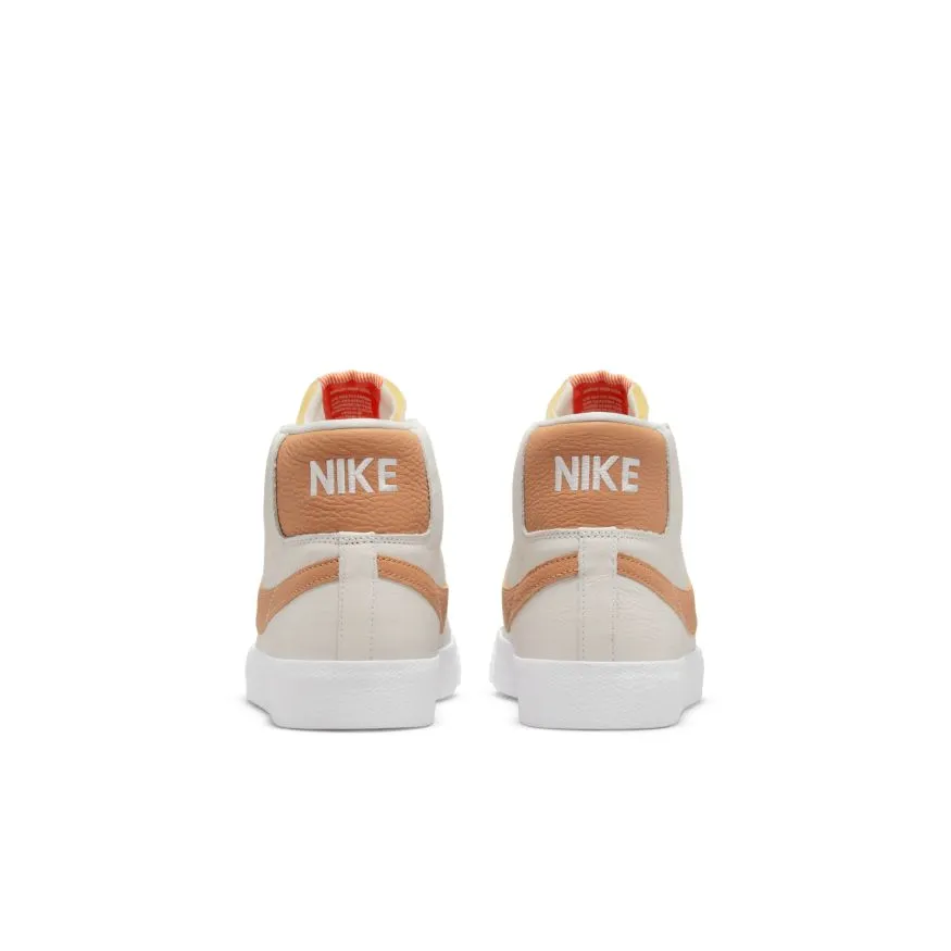 Blazer Mid ISO (White/Light Cognac/White)