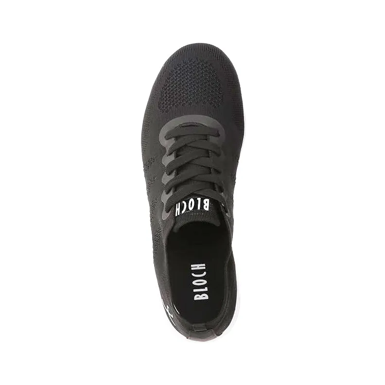 Bloch:  Omnia Dance Sneaker  | All BLACK: Full Rubber Sole