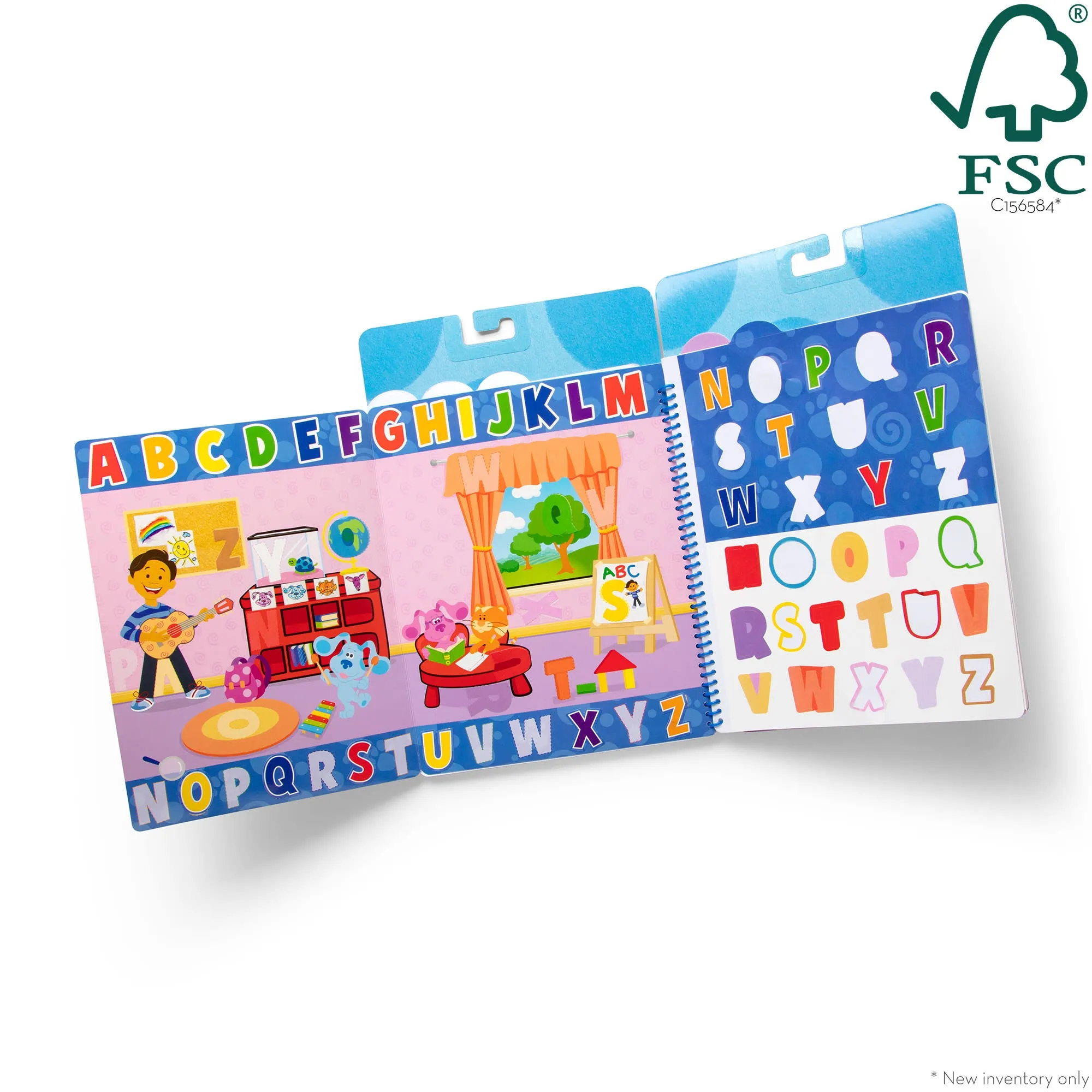 Blue's Clues & You! Restickable Stickers - Numbers & Letters