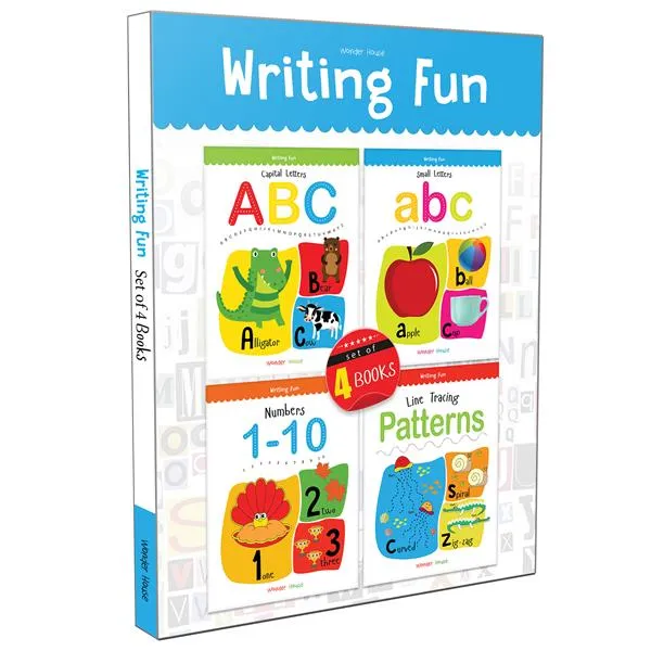 Boxset 4 Writing Fun Practice Books