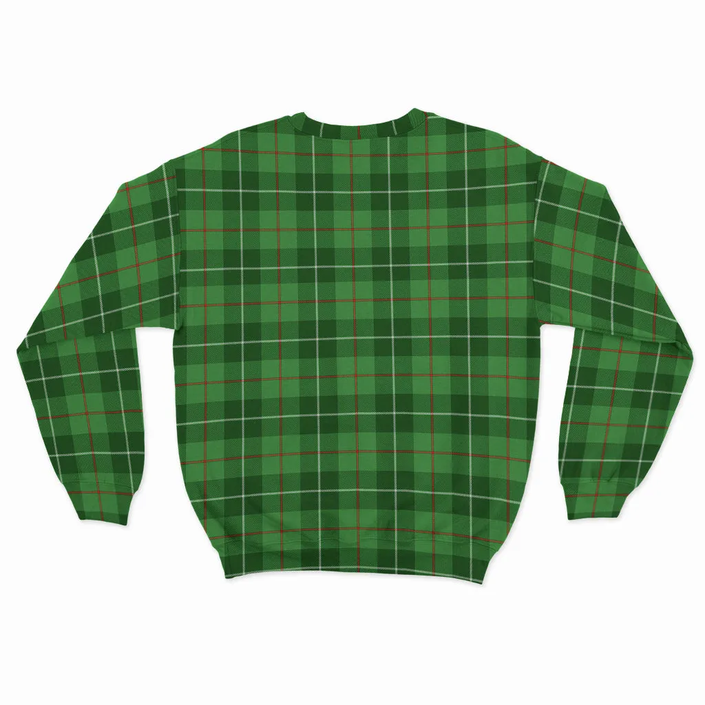 Boyle Tartan Sweatshirt with Family Crest