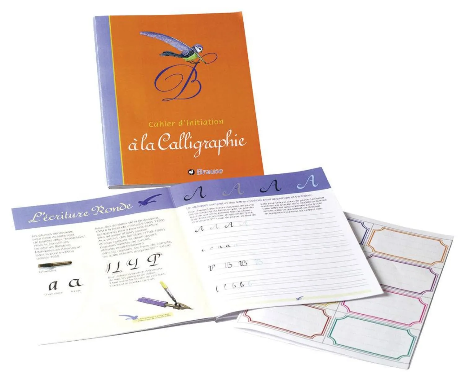 Brause Calligraphy Practice Handwriting Notebook