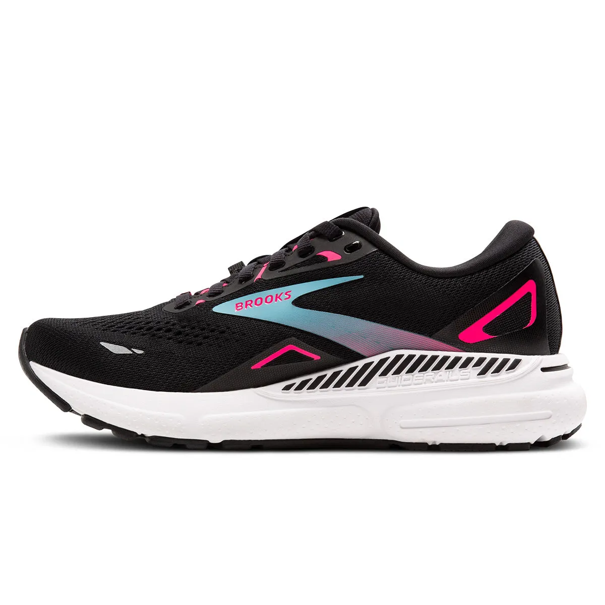 Brooks Adrenaline GTS 23 GTX Womens | Black/knockout Pink/aqua