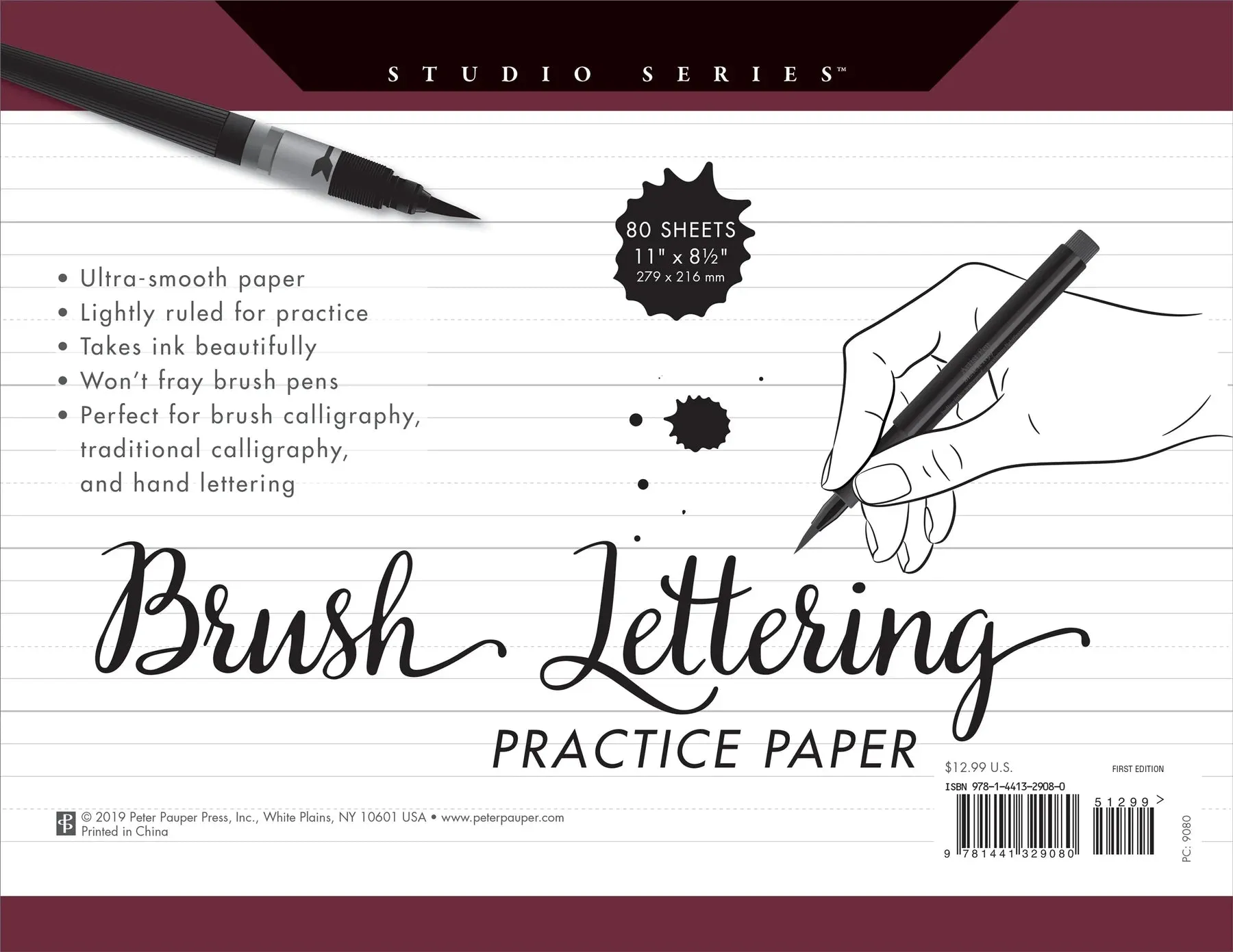 Brush Lettering Practice Pad