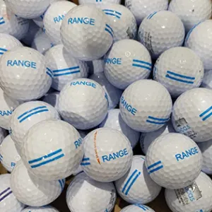 Bulk Blue Stripe Practice Range Balls