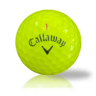 Bulk Callaway Chrome Soft Yellow Practice Range Balls