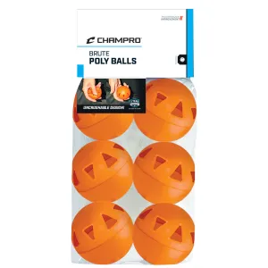 Champro Brute Training Poly Ball 6 pk