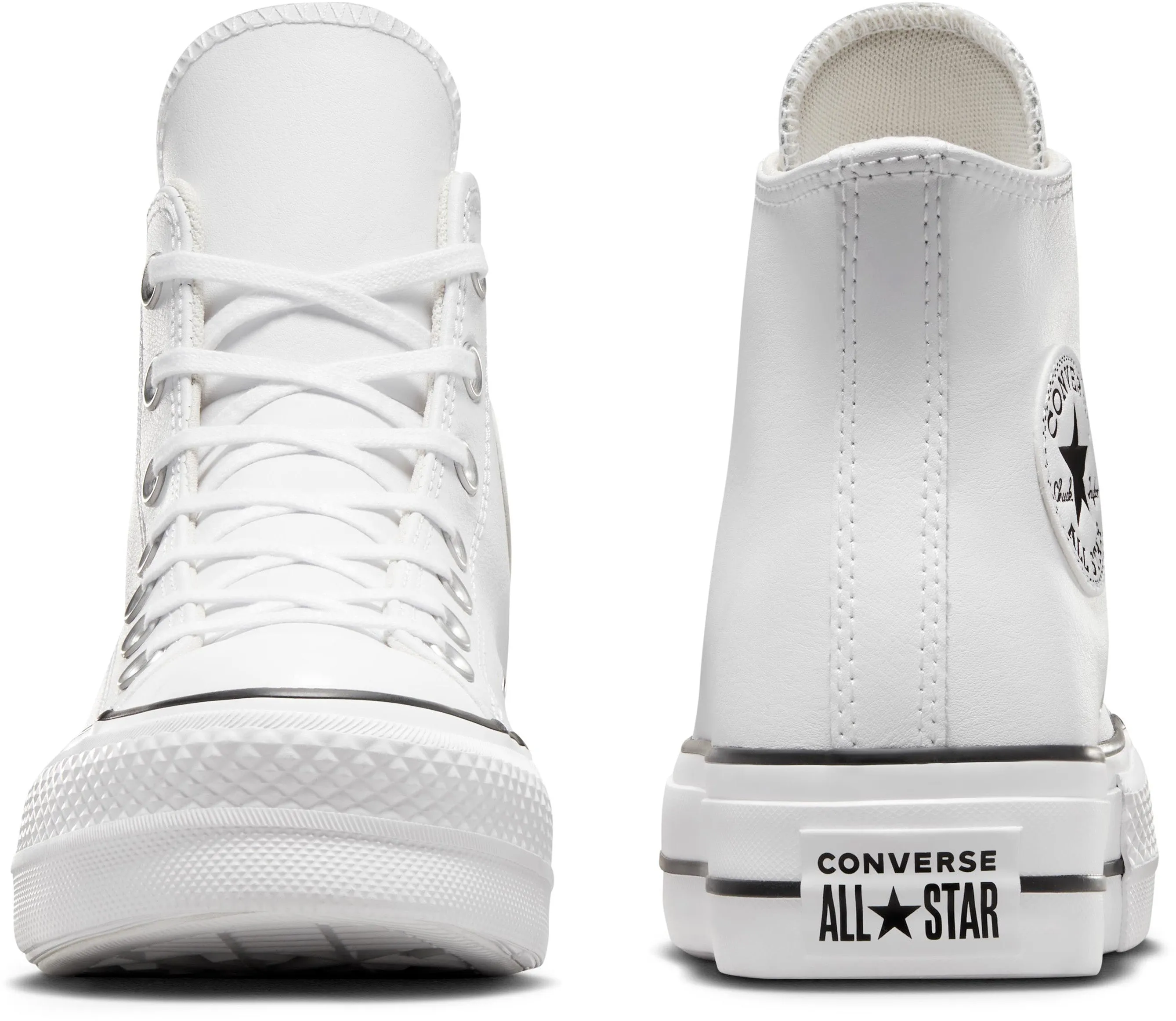 Chuck Taylor Seasonal Leather Lift High Top Women's Sneakers