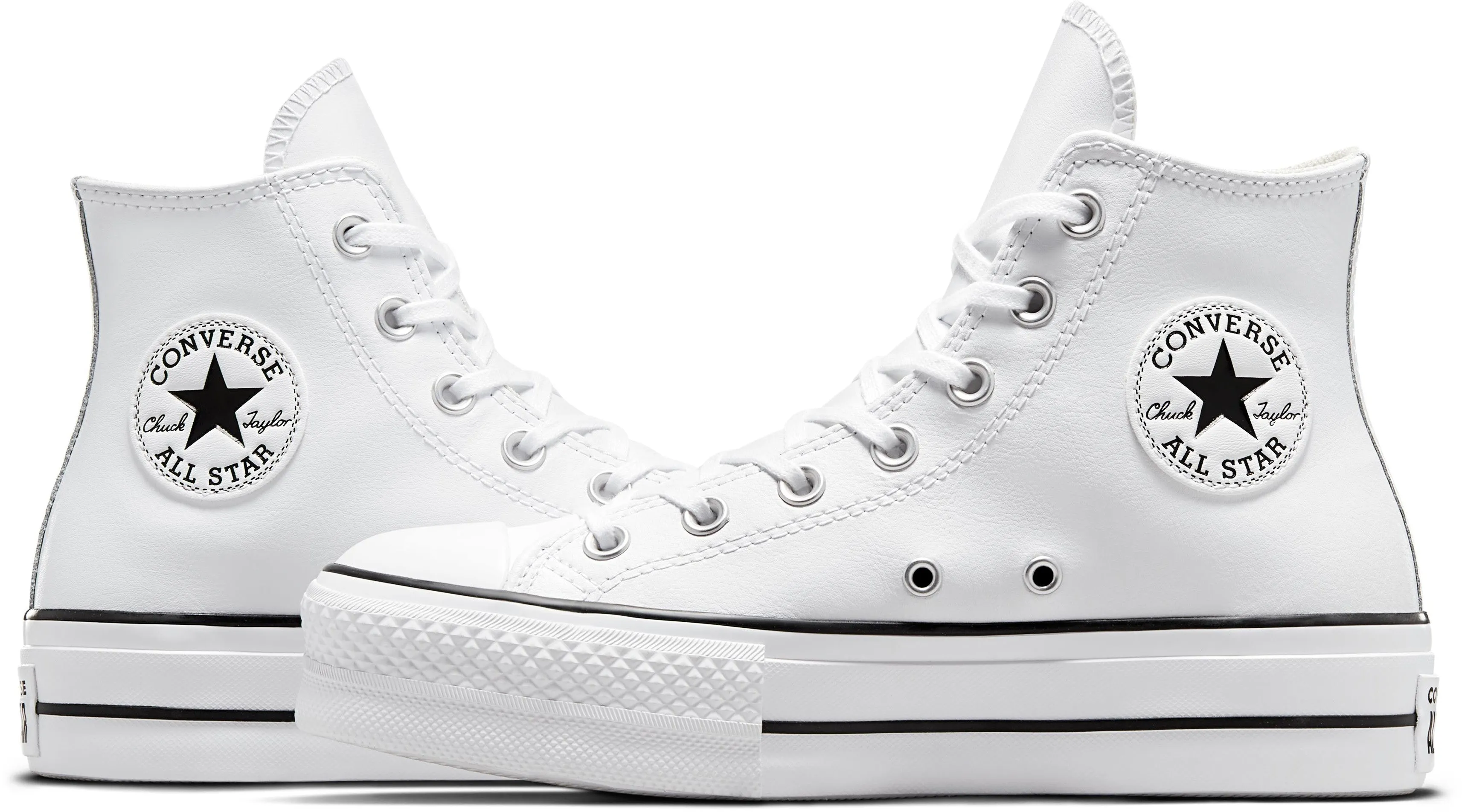 Chuck Taylor Seasonal Leather Lift High Top Women's Sneakers