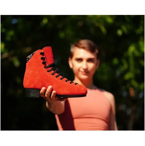 Chuffed Pro Tia Pitman Red/Orange Skate Boots