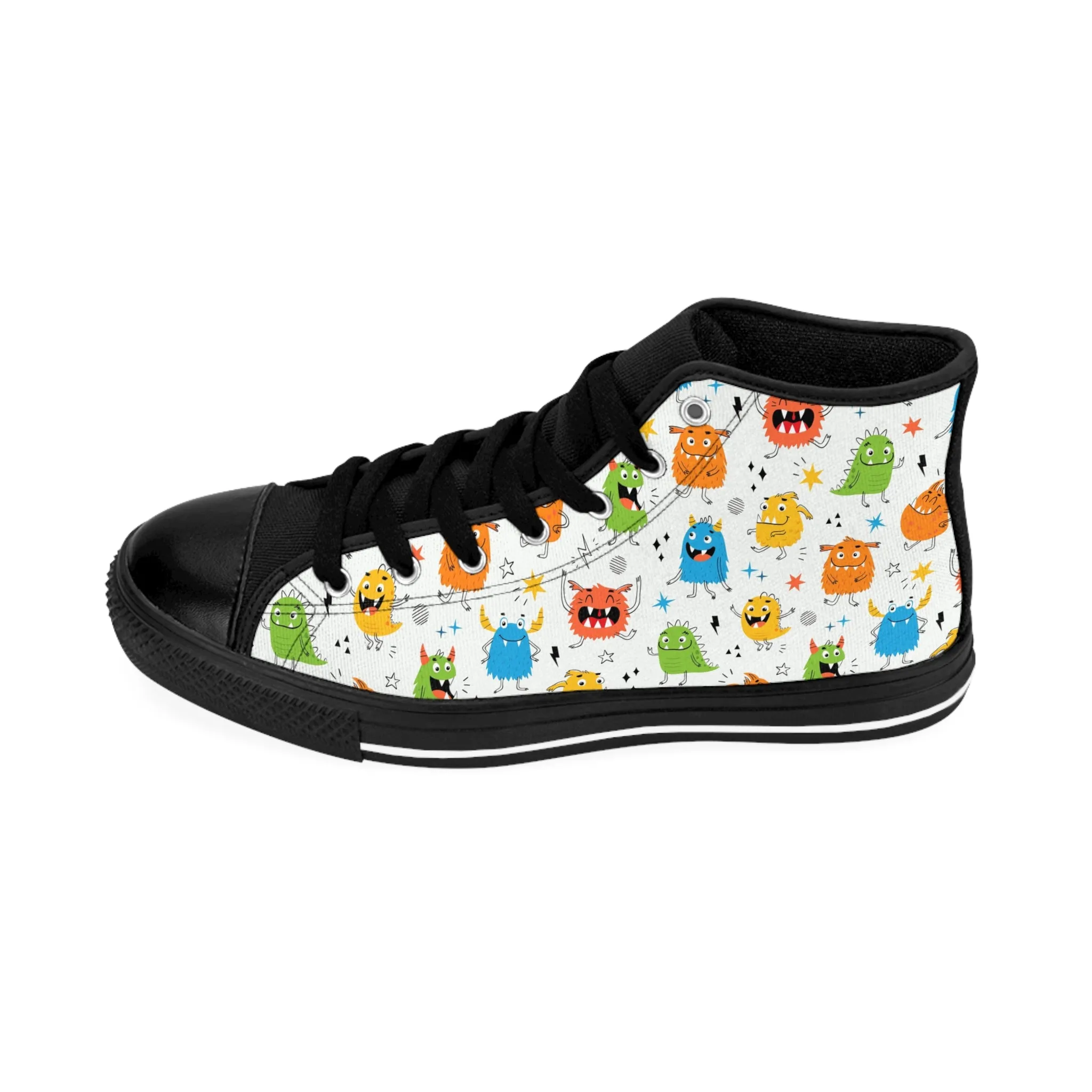 Colorful Monsters Women's Classic Sneakers