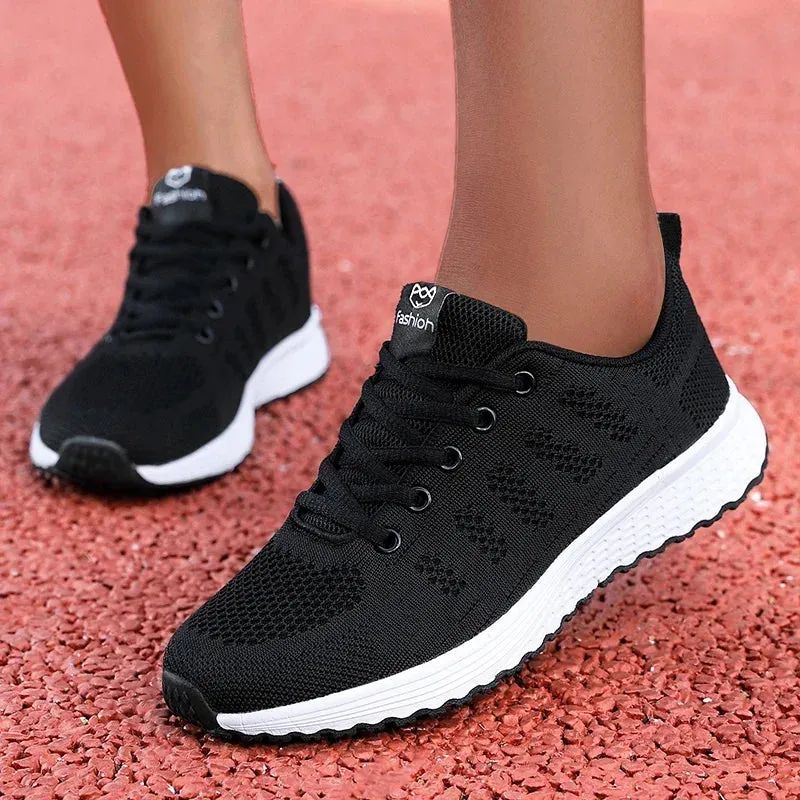 Comfortable Sneakers for Women – Trendy & Breathable Running Shoes