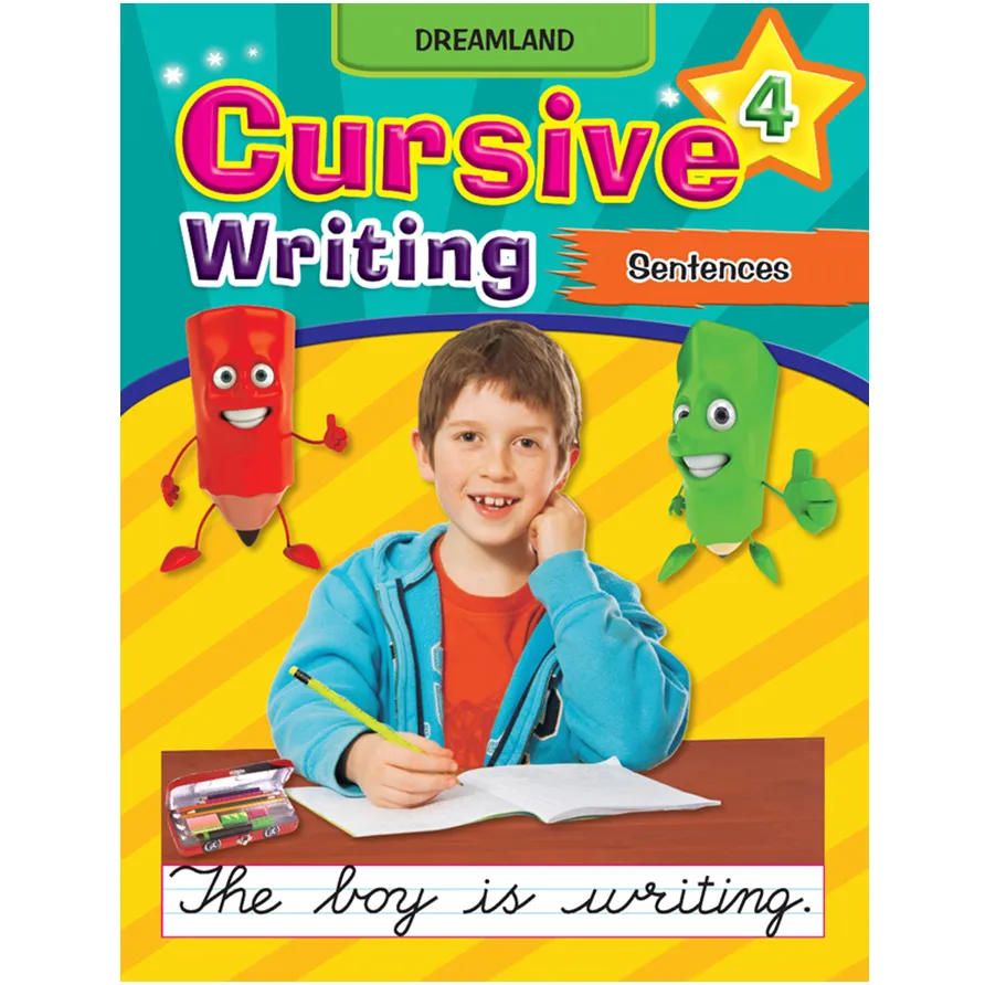 Cursive Writing Book (Sentences) Part 4