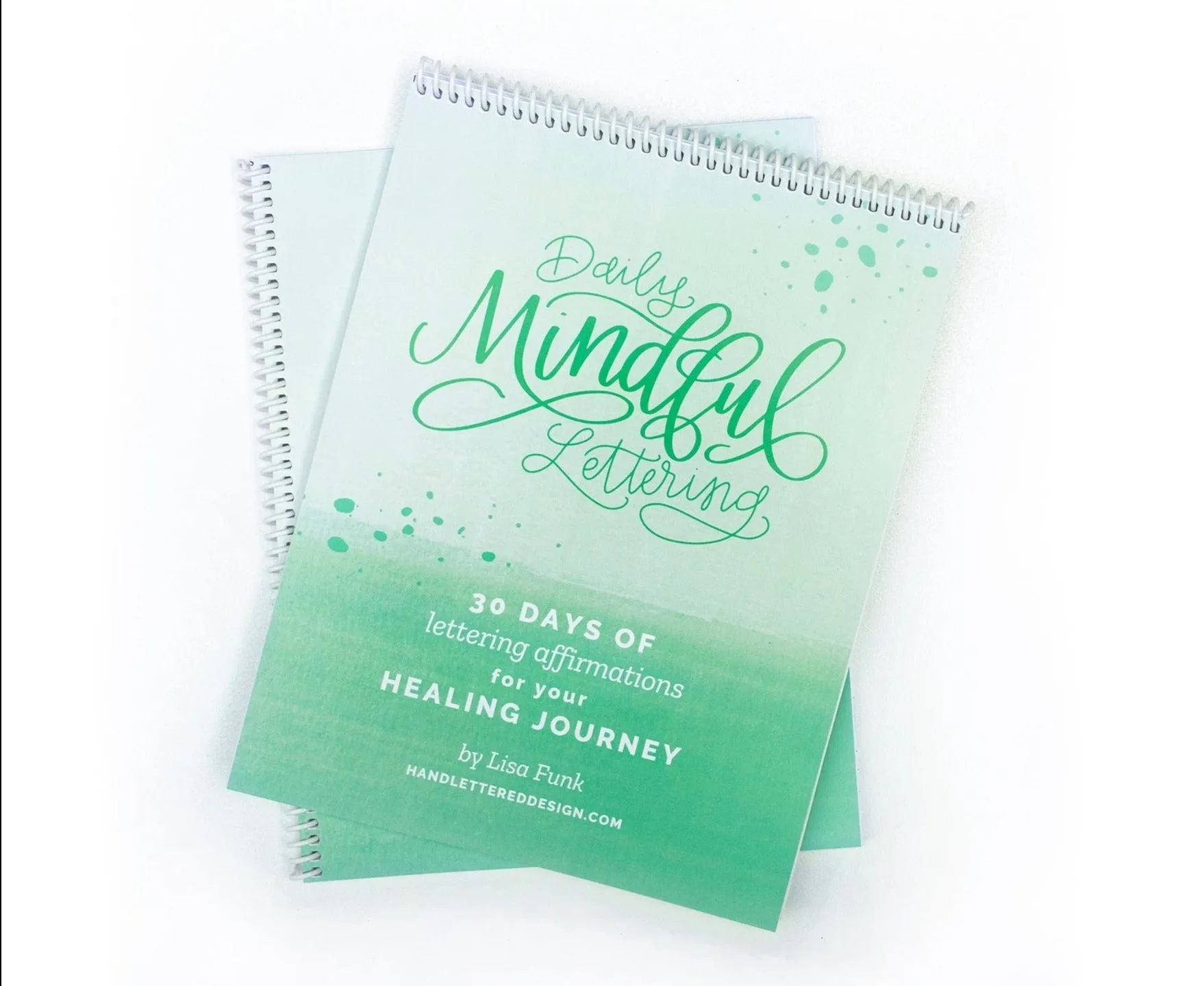 Daily Mindful Lettering Kit: Healing Journey