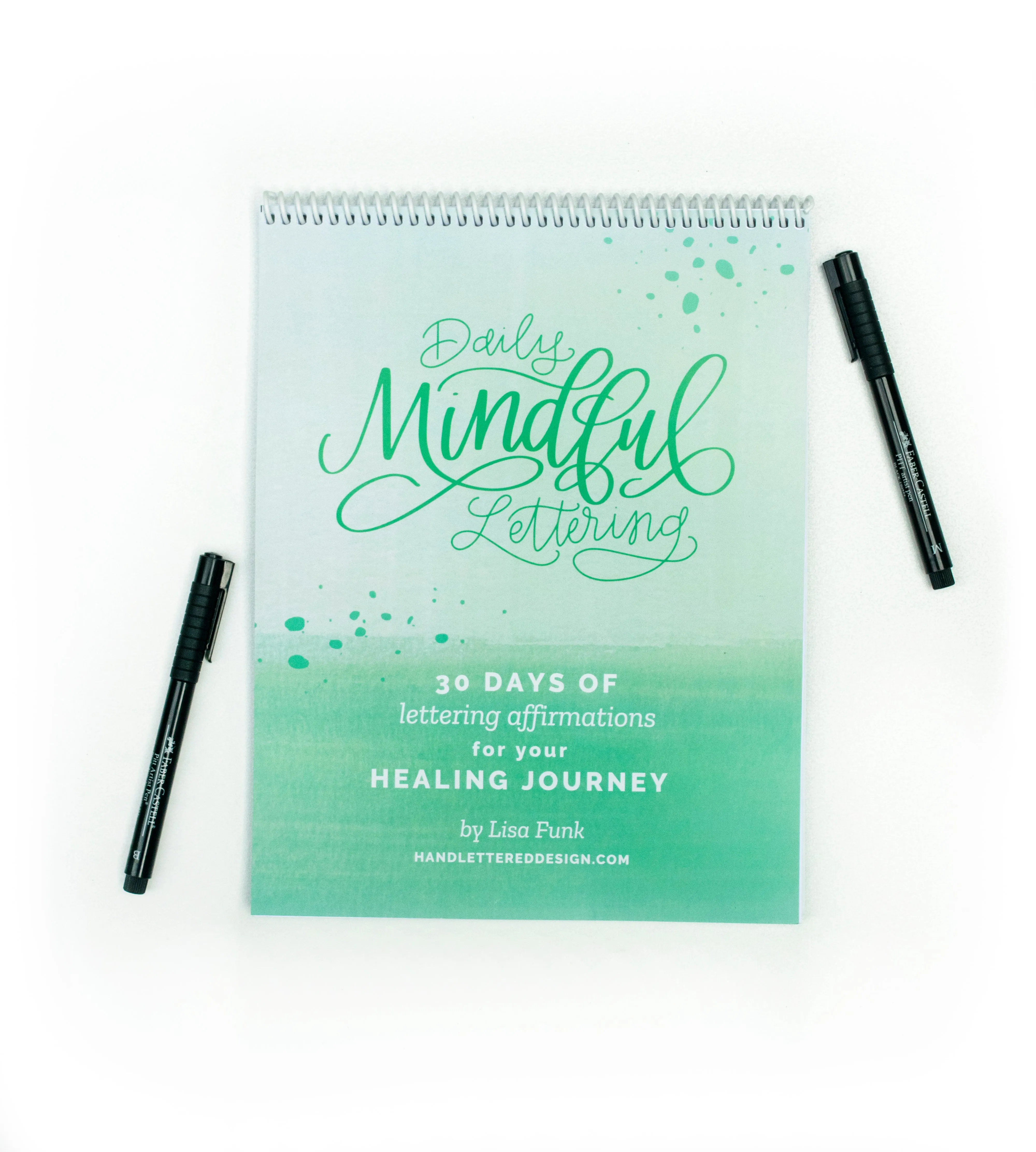 Daily Mindful Lettering Kit: Healing Journey