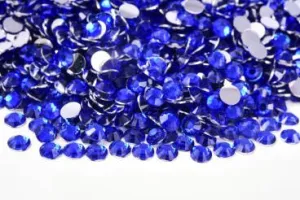 Dark blue ( Sapphire resin rhinestones)