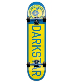 Dark Star Timeworks Yellow Blue Complete 7.375" Skateboard