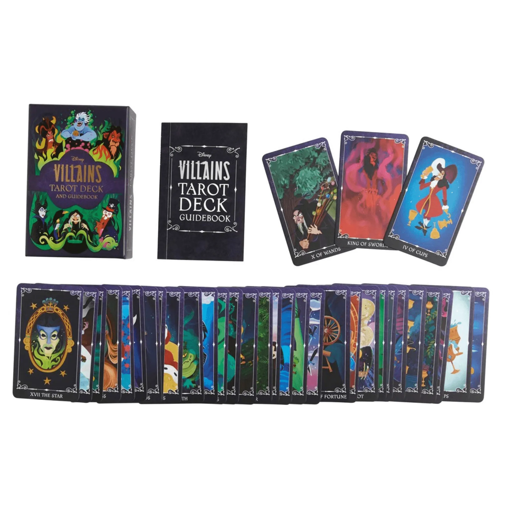 Disney Villains Tarot Deck and Guidebook