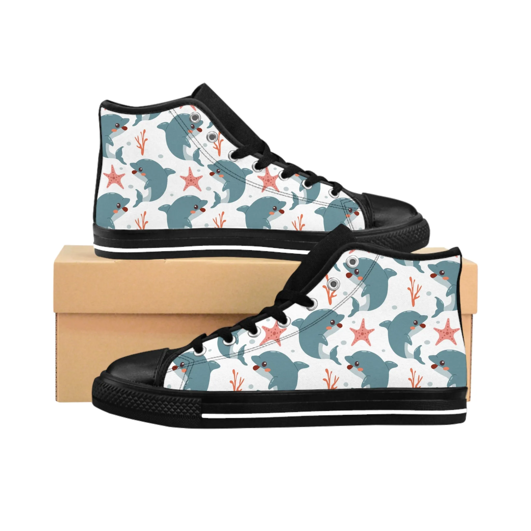 Dolphins Women's Classic Sneakers