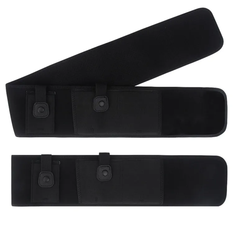 Elastic Outdoor Hidden Waist Belt, Size:50 inch Left Hand