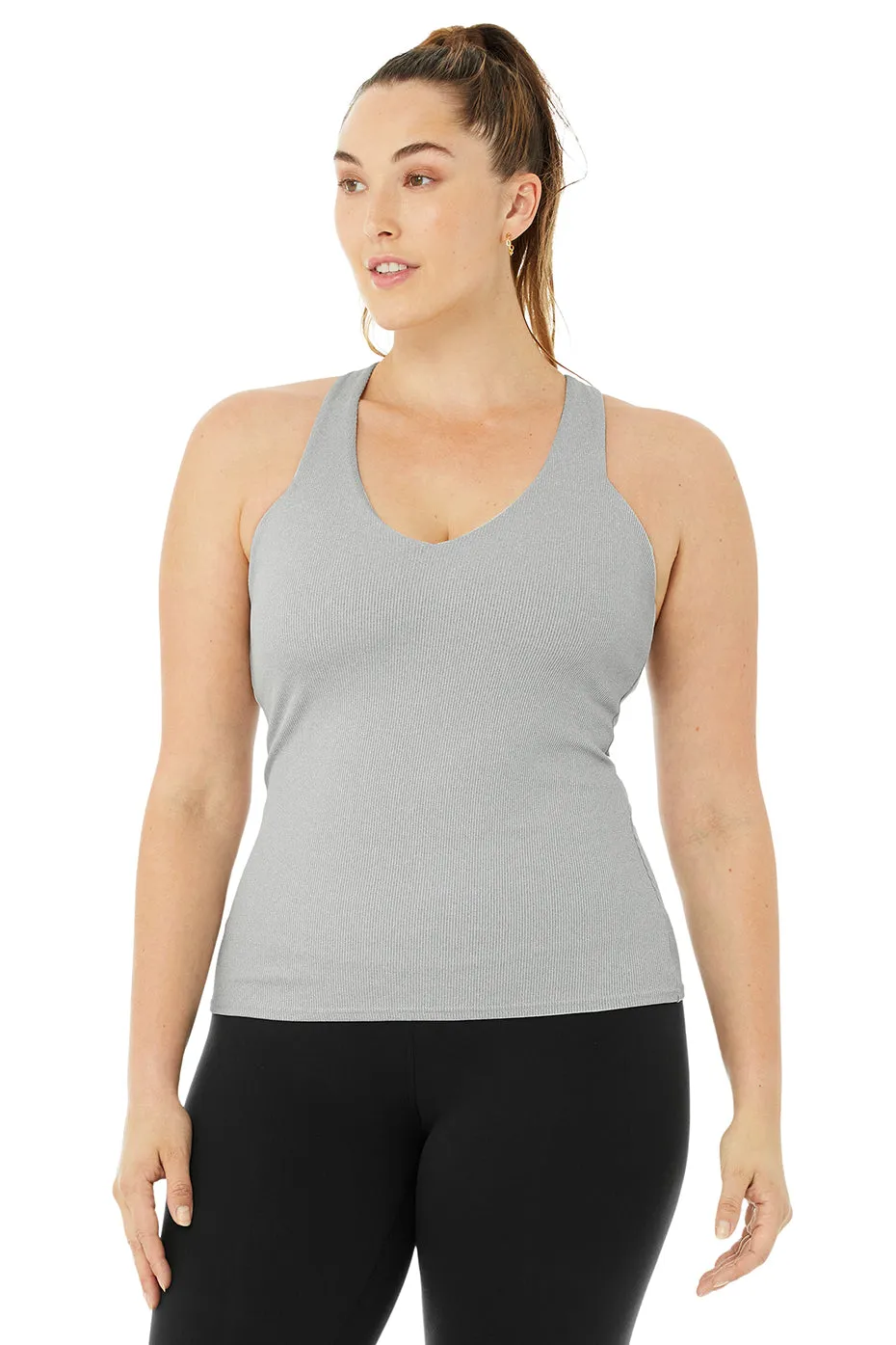 Elevate Tank - Dove Grey Heather