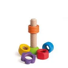 Erzi Wooden Toddler Screw Turning Game