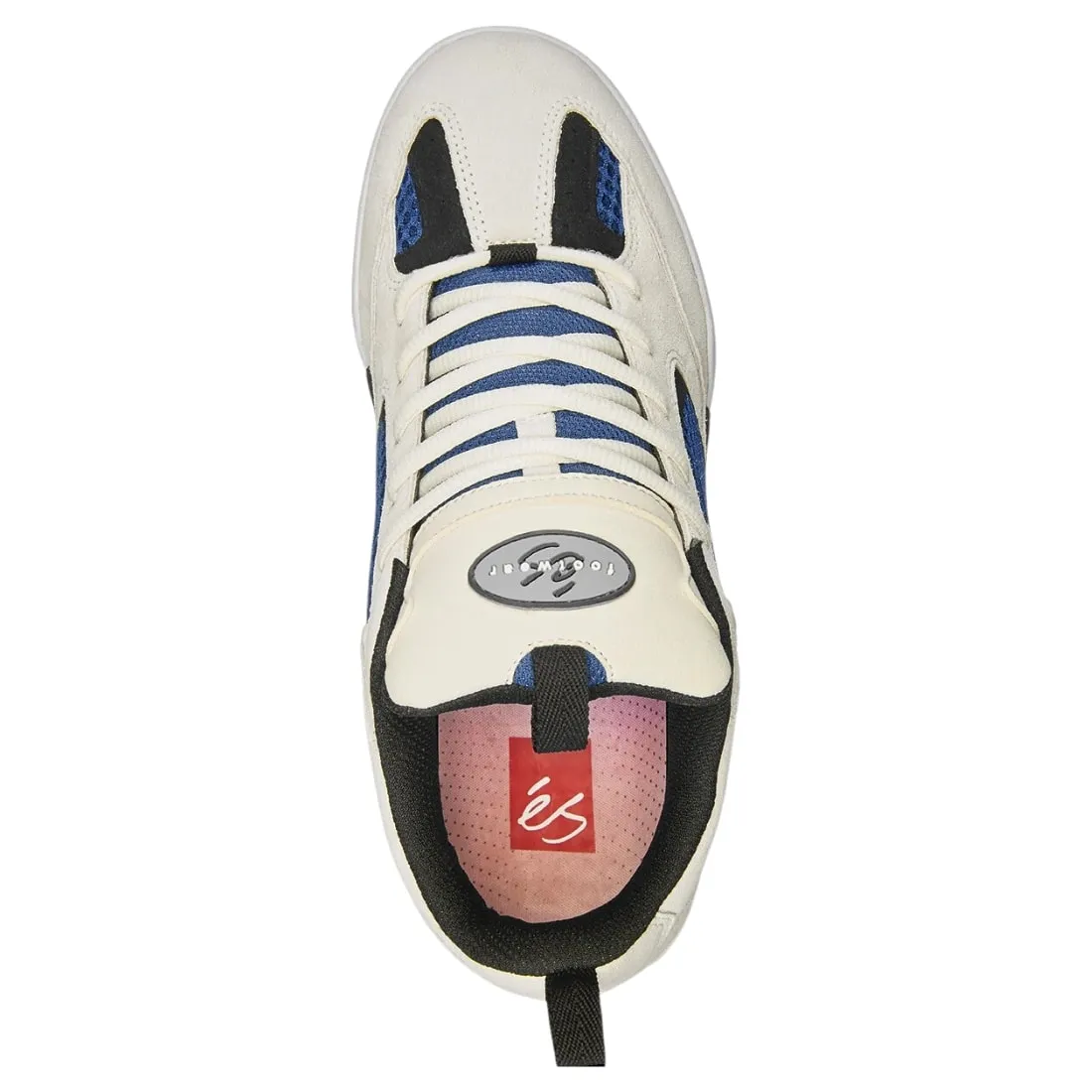 eS Quattro Skate Shoes - White/Blue/Black