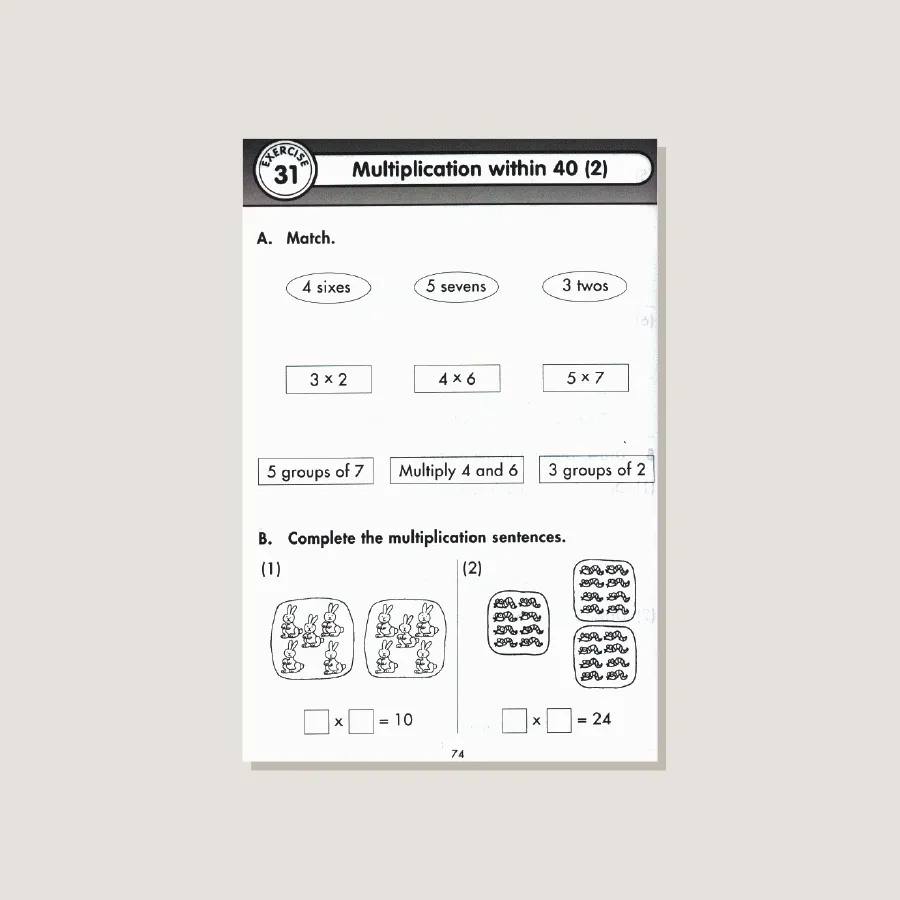 Extra Practice U.S. Edition Grade 1 - Blemished