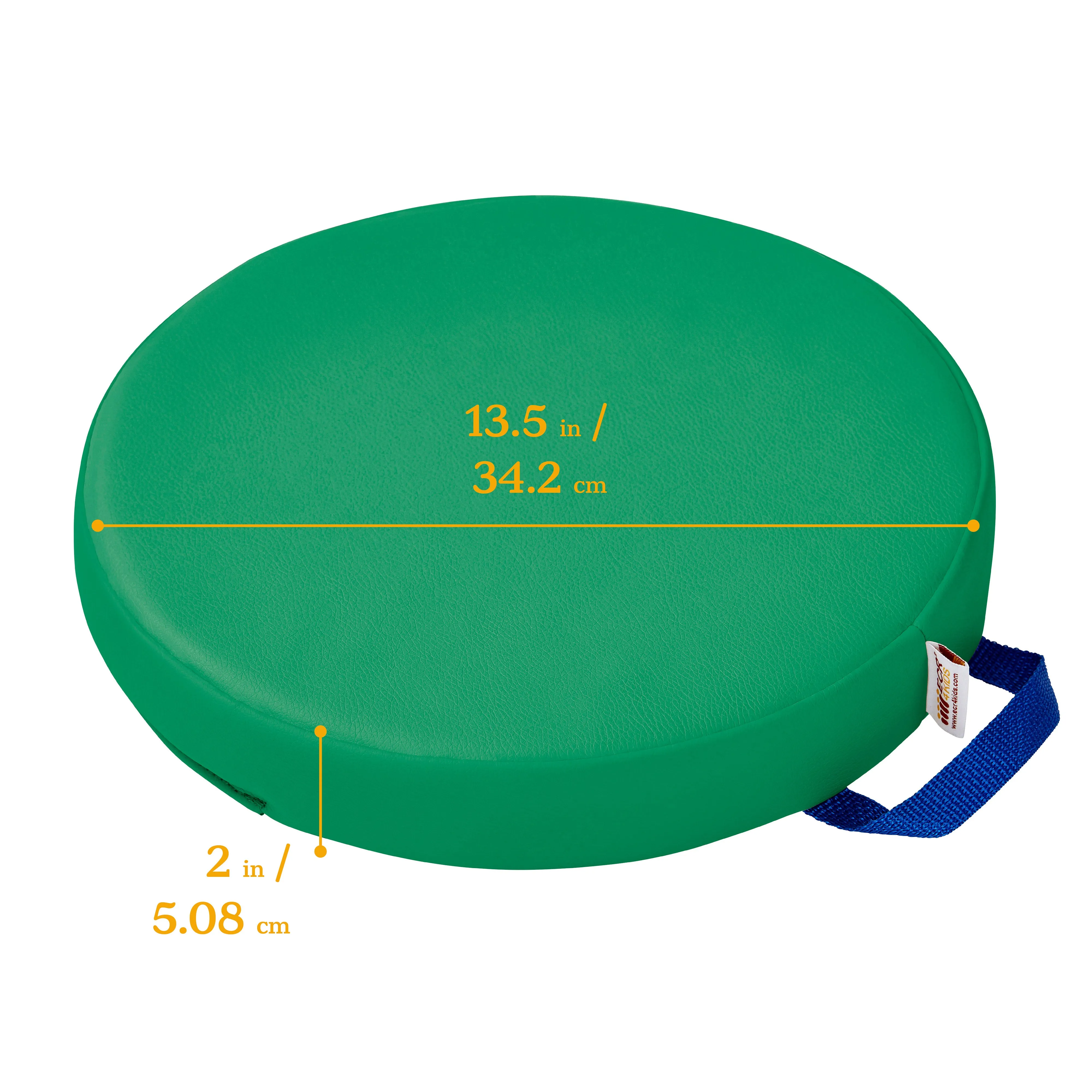 Floor Cushions, Round, Flexible Seating, 6-Piece