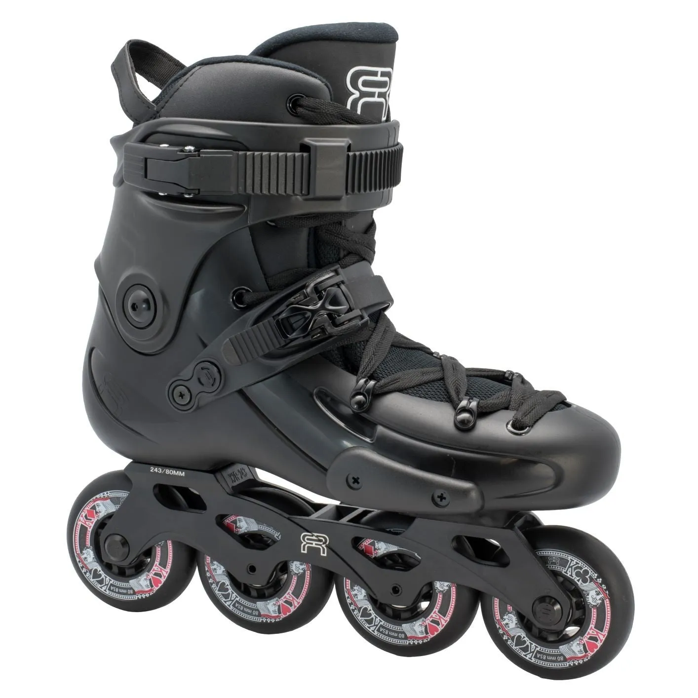 FR FR3 80 Complete Skates - Black - 2020 - Super Sale