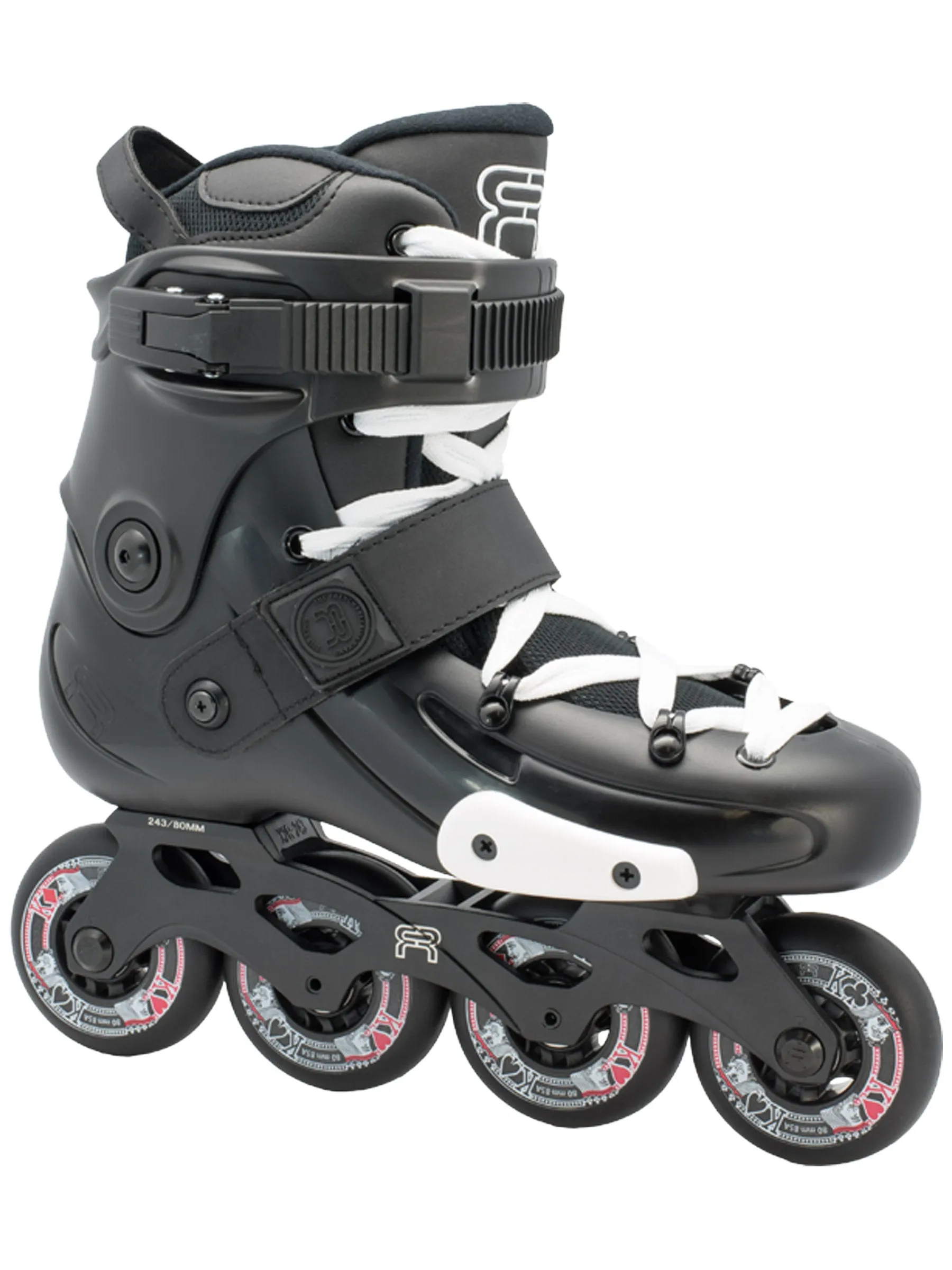 FR FRX 80 Complete Skates - Black