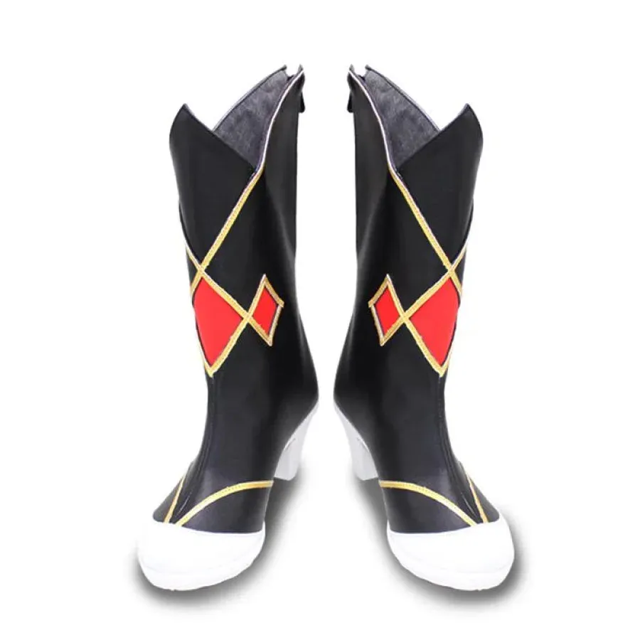 Genshin Impact Rosaria Cosplay Shoes Women Boots C00384