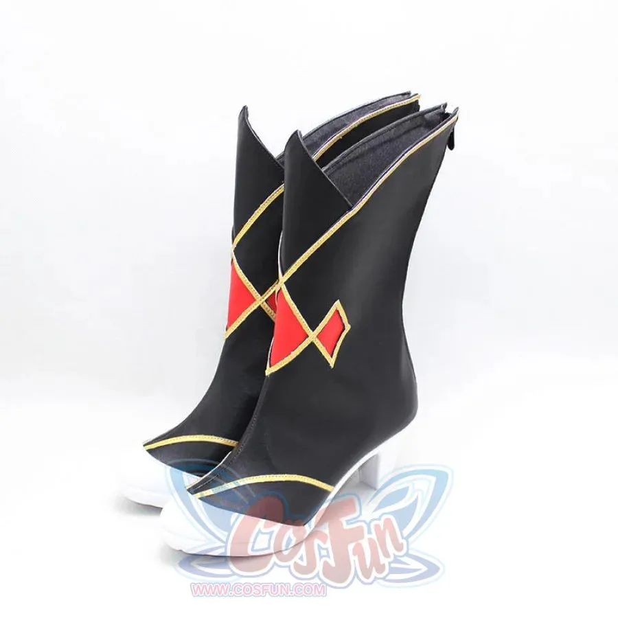 Genshin Impact Rosaria Cosplay Shoes Women Boots C00384