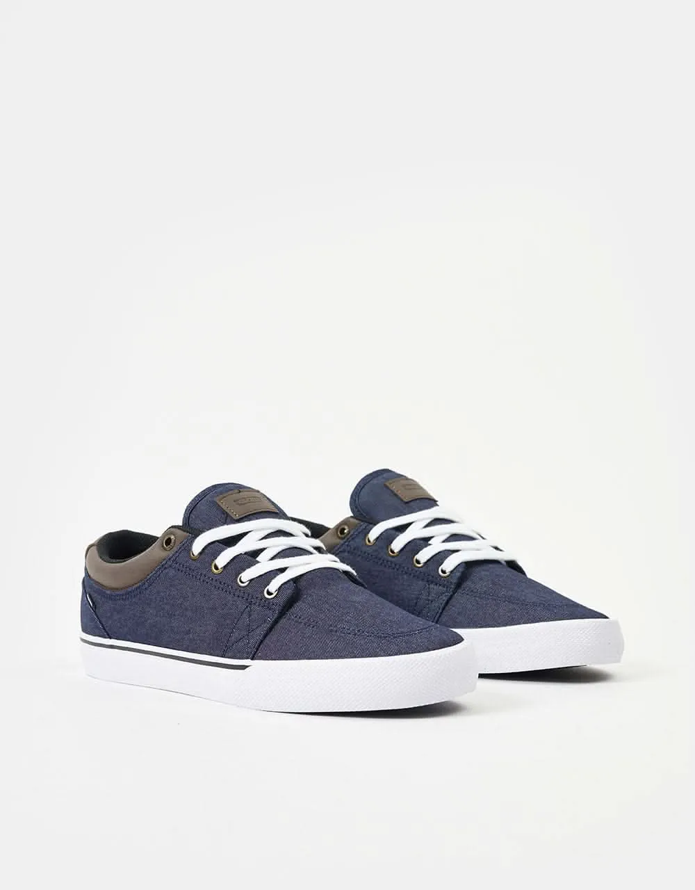 Globe GS Skate Shoes - Dark Denim/White