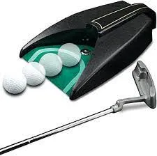 GolfBasic Golf Putting Cups with Auto Return (Battery Operated)