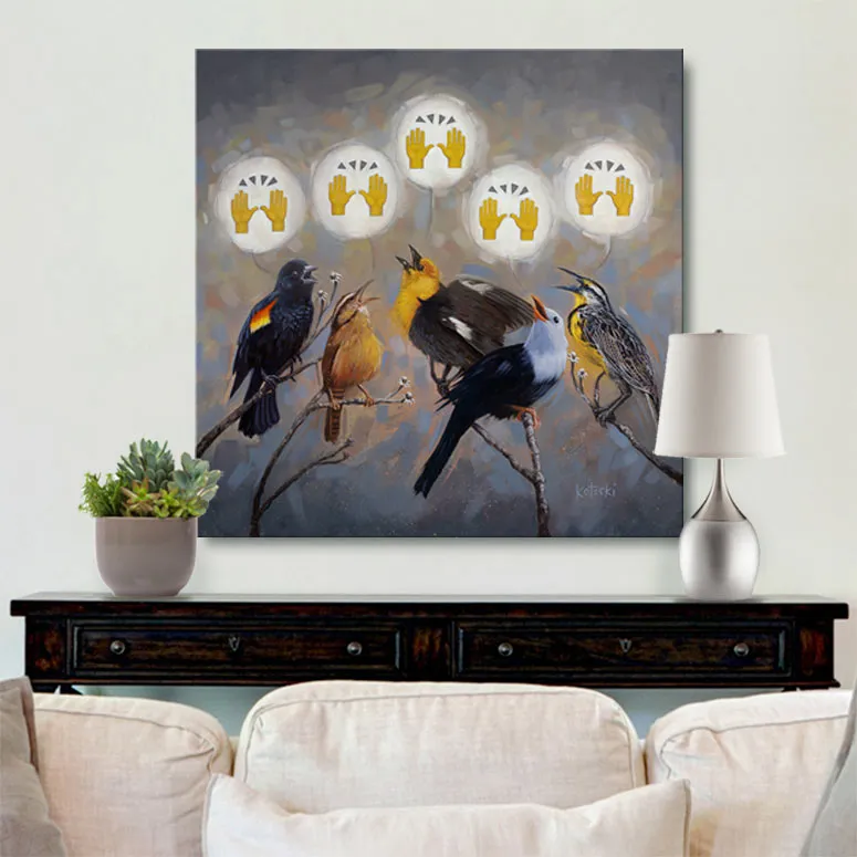 Hallelujah Chorus Gallery Canvas Print