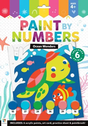 Hinkler Paint by Numbers: Ocean Wonders