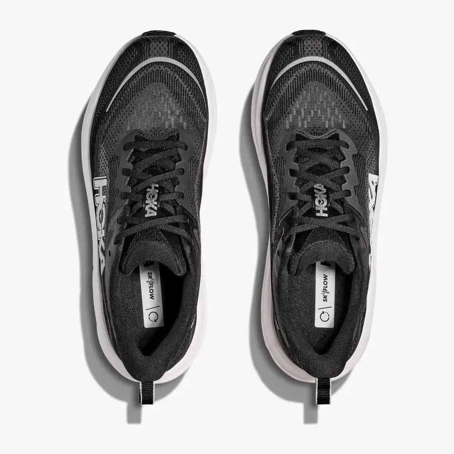 Hoka Men's Skyflow Running Shoes Black / White