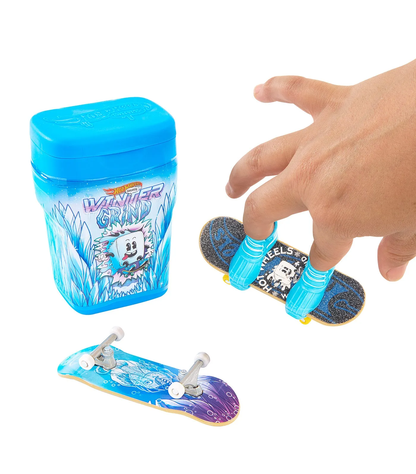 Icy Mint 2 Packs Skate Gum Container