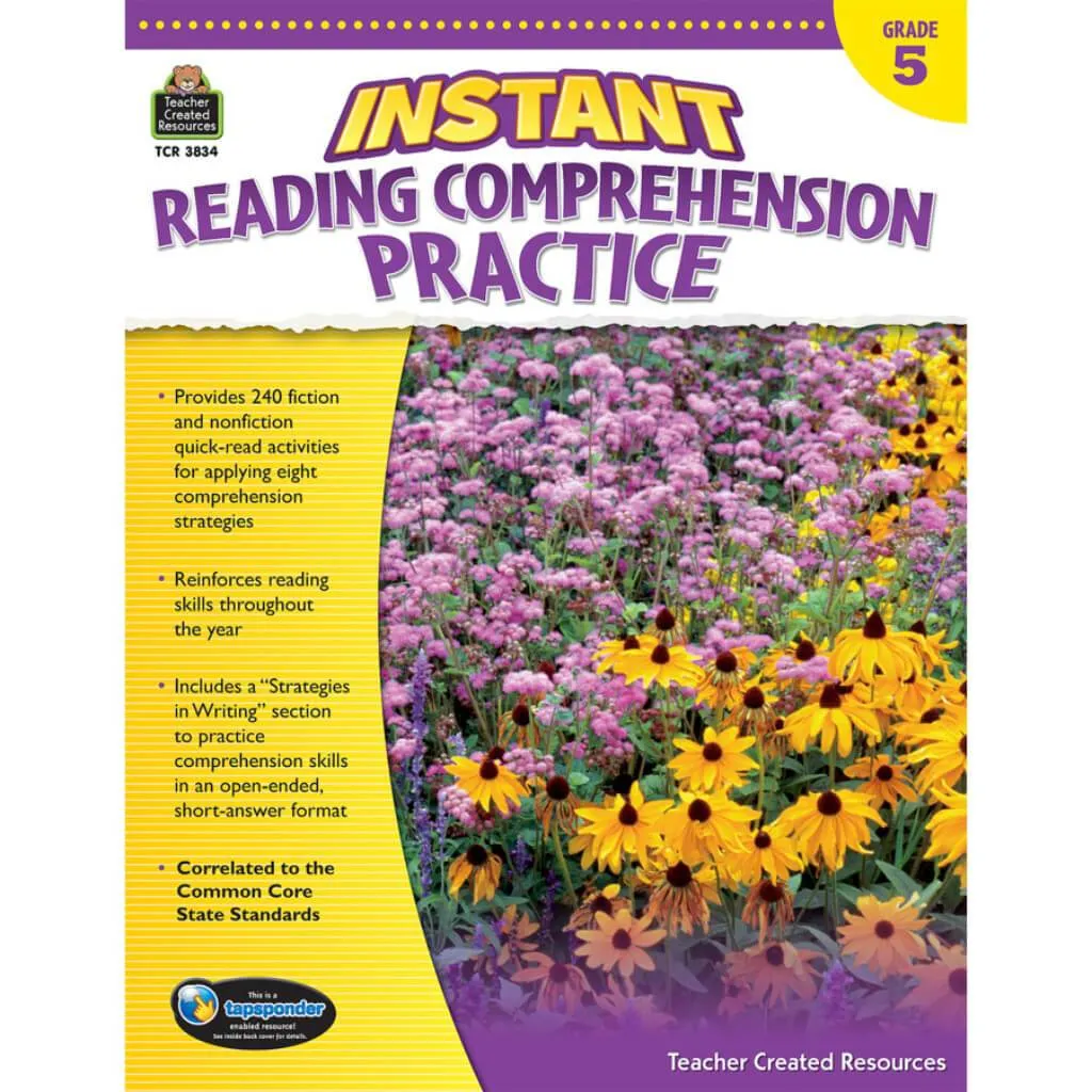 Instant Reading Comprehension Practice Grade 5