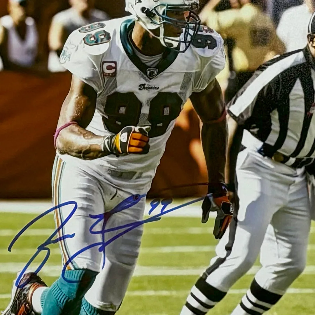 Jason Taylor Signed Miami Dolphins Framed 11x14 Photo