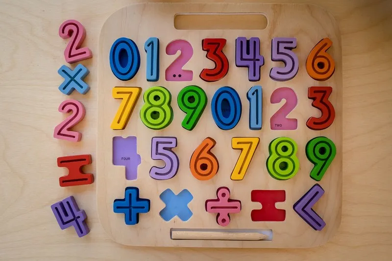 Kiddie Connect - Handcarry 123 Number Trace Puzzle