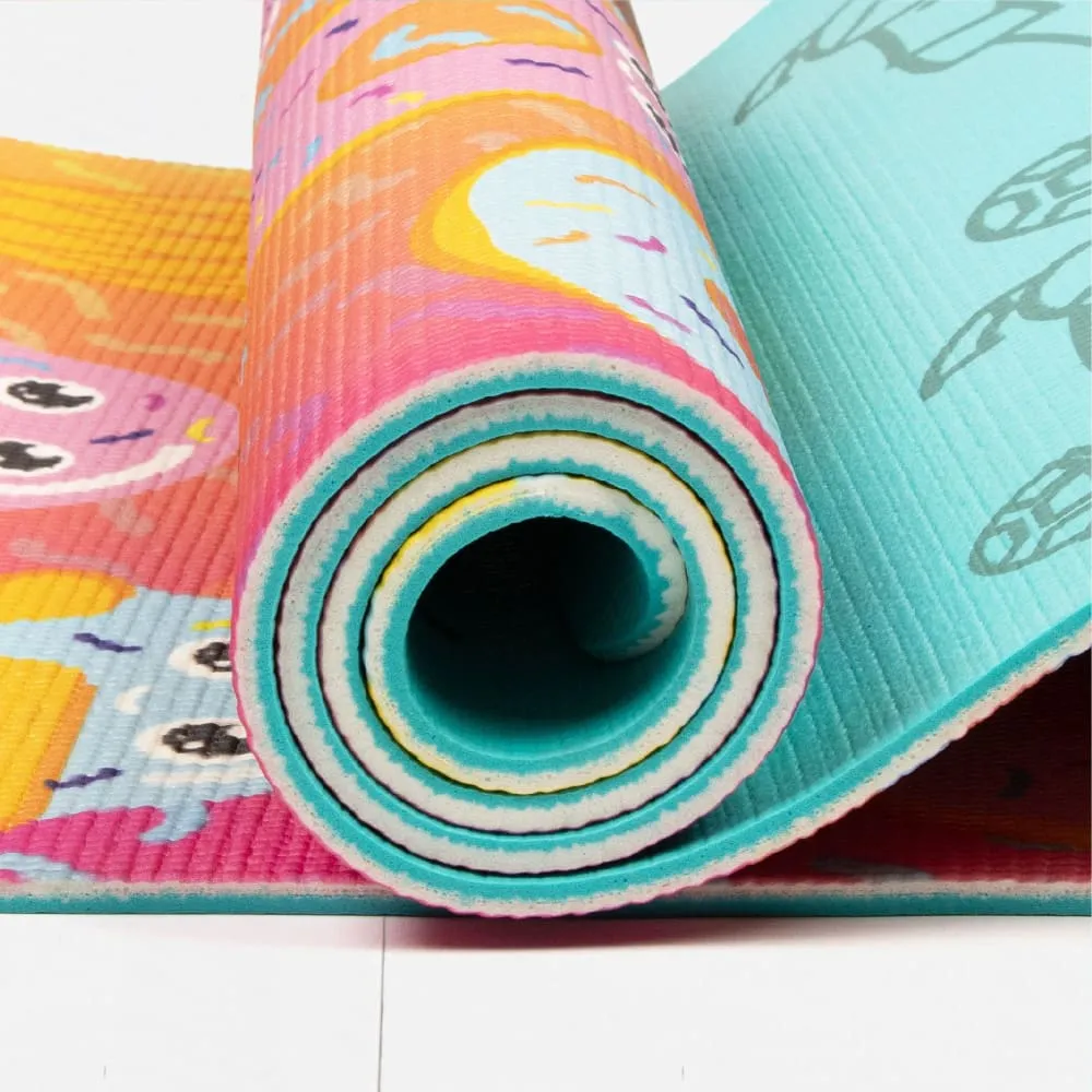 Kid's Printed Yoga Mat - Sweet Tooth