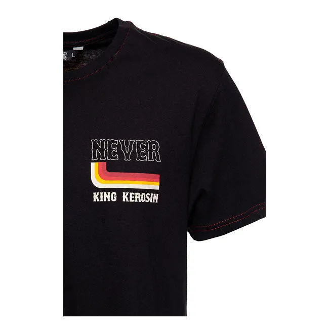 King Kerosin Never T-Shirt Black