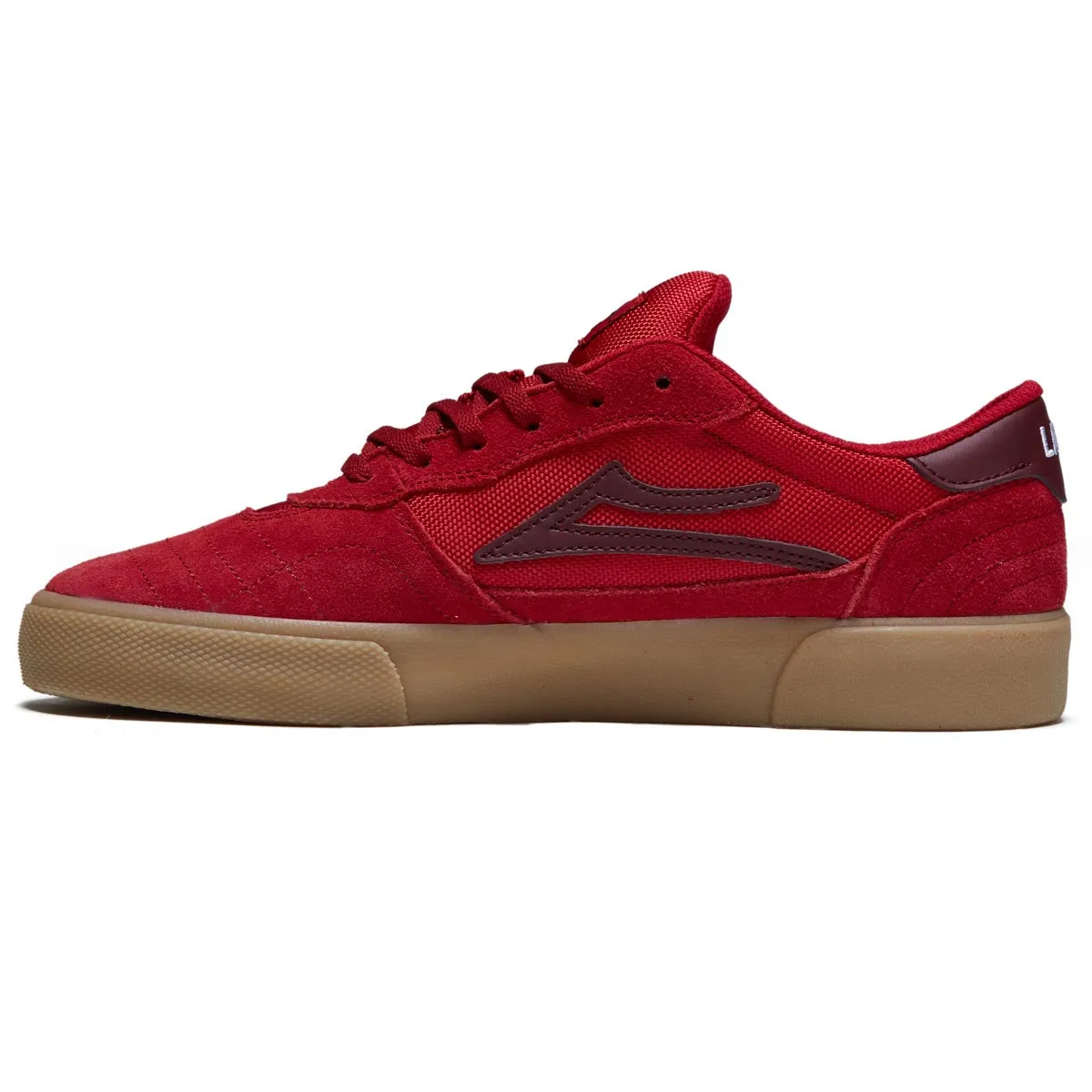 Lakai Cambridge Shoes - Red/Burgundy Suede