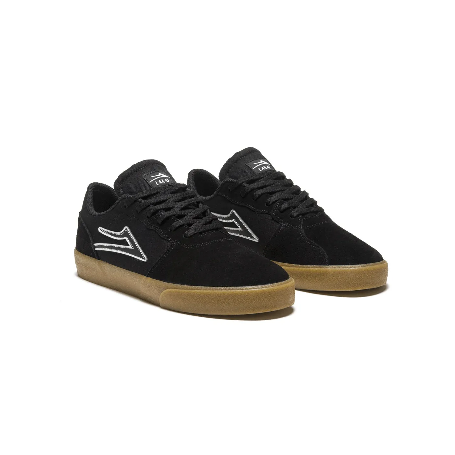 Lakai - Cardiff Shoes - Black/Gum SALE