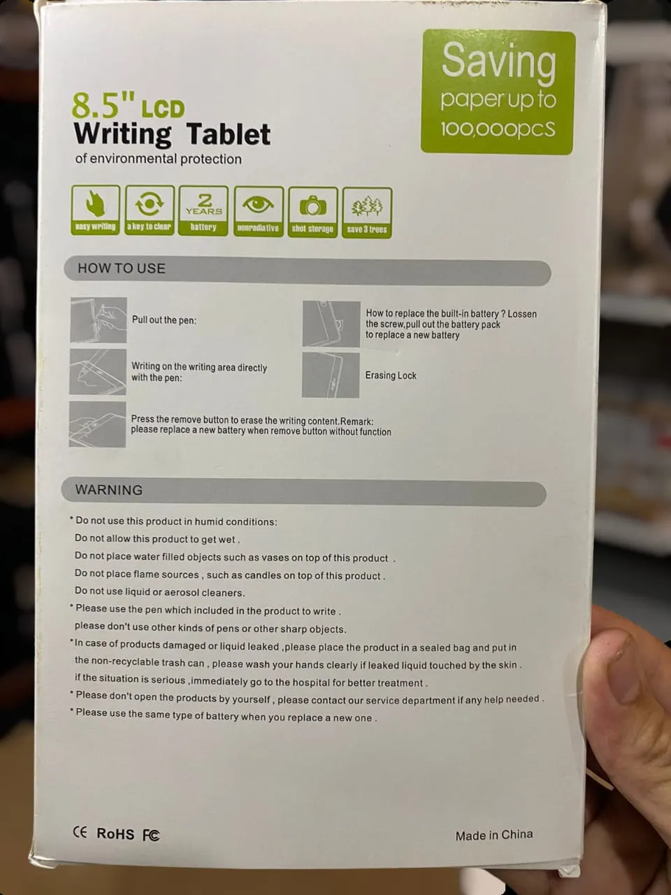 LCD Writing Tablet