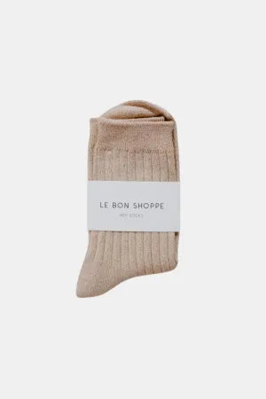 LE BON SHOPPE HER MODAL LUREX SOCKS