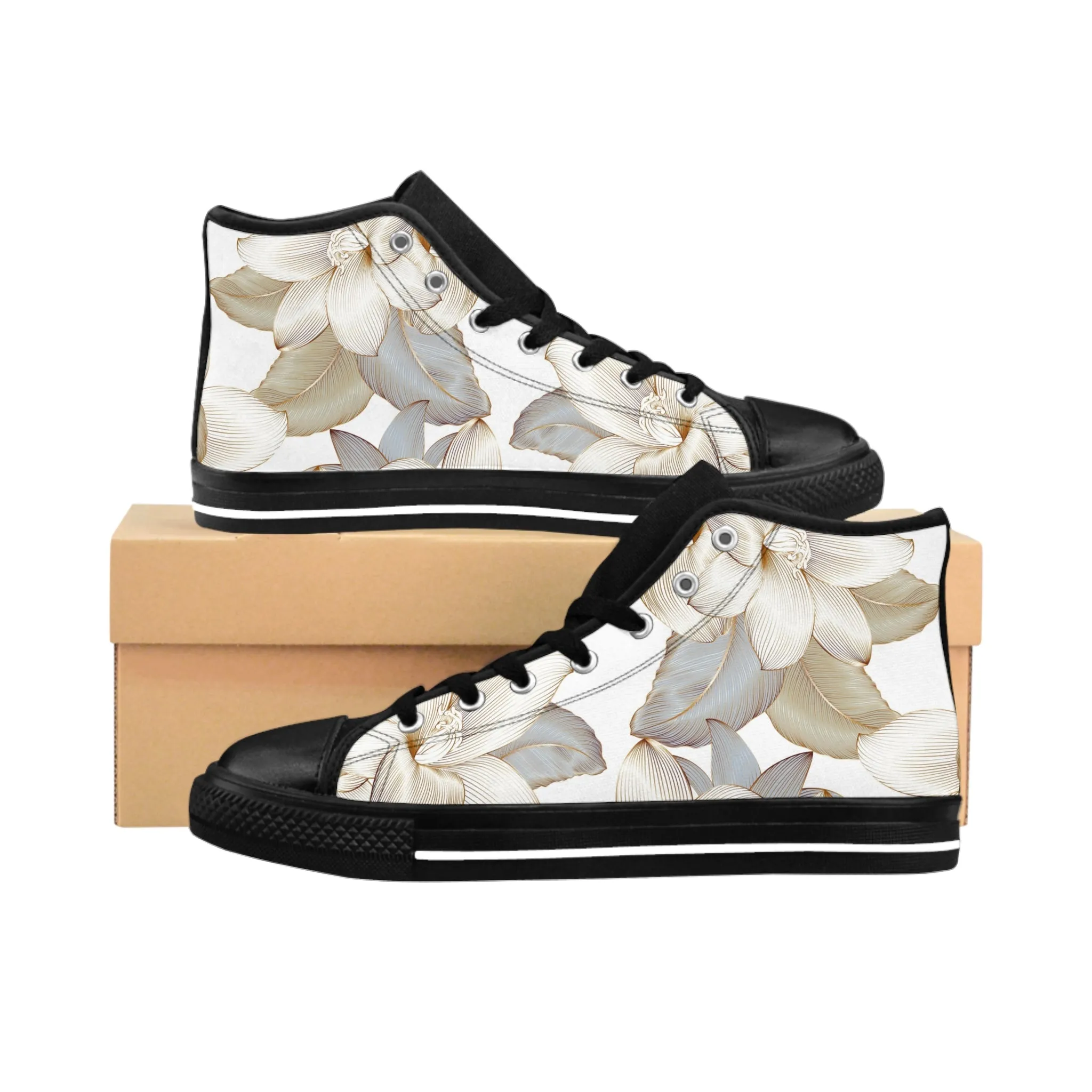 Lily Flowers Women's Classic Sneakers