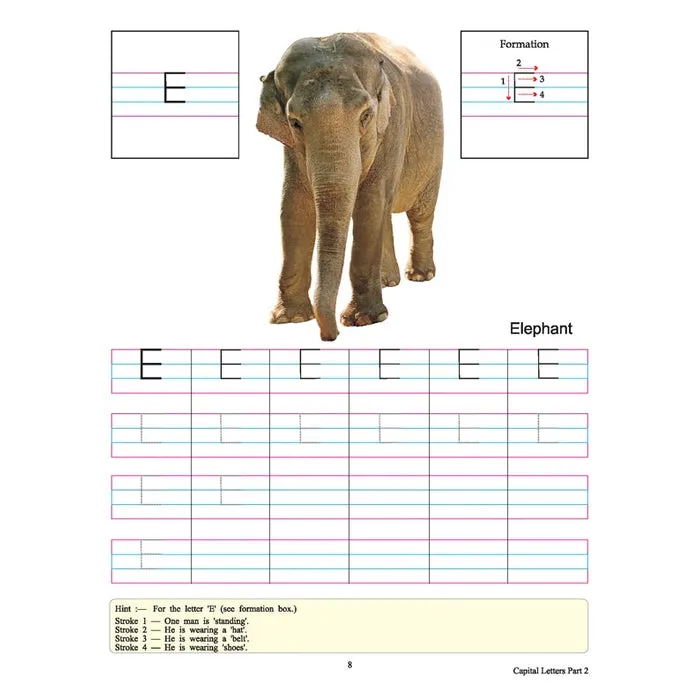 Lines and Curves (Capital Letters) Part 2